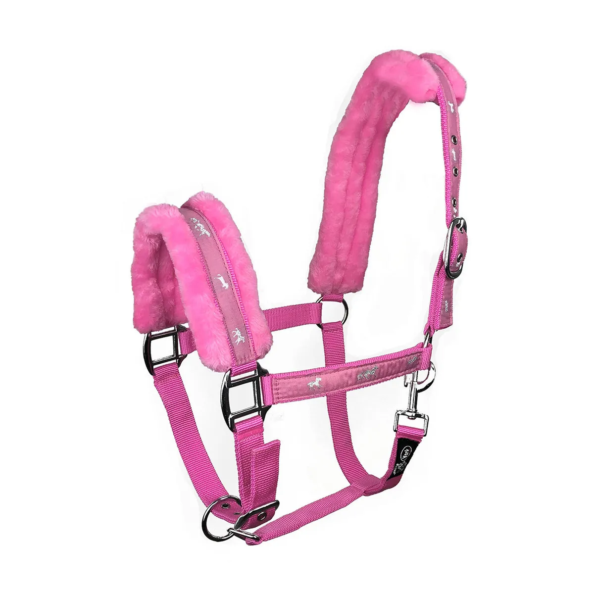 Недоуздок York Softy розовый Full