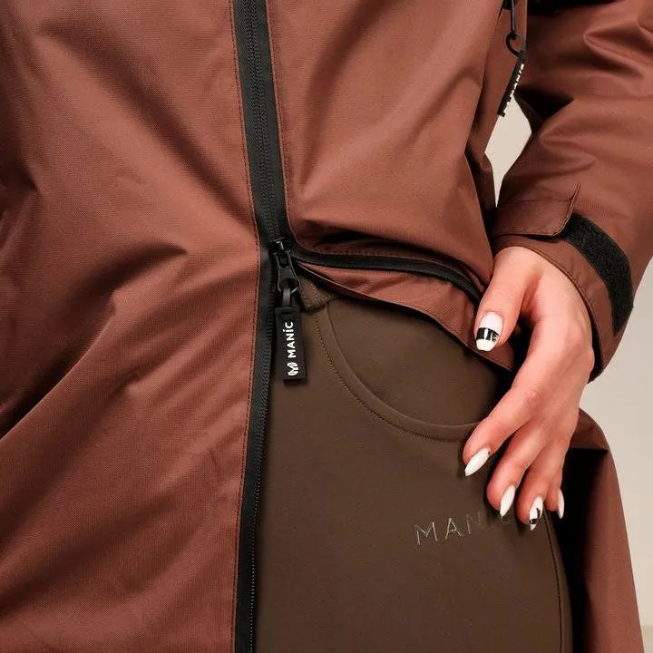 Плащ женский MANIC, Коричневый, размер 44