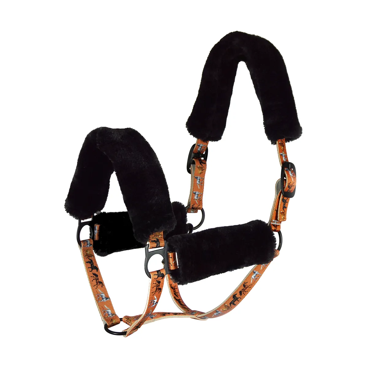 Недоуздок York Horsi коричневый Cob