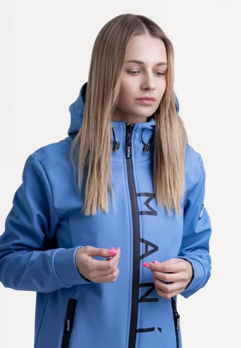 Куртка Manic Gentle Touch, Голубая, размер 52
