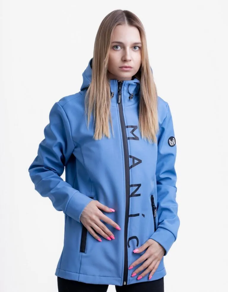 Куртка Manic Gentle Touch, Голубая, размер 42