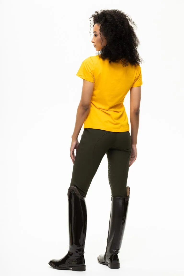 Футболка Manic Autumn, Желтая, размер 40