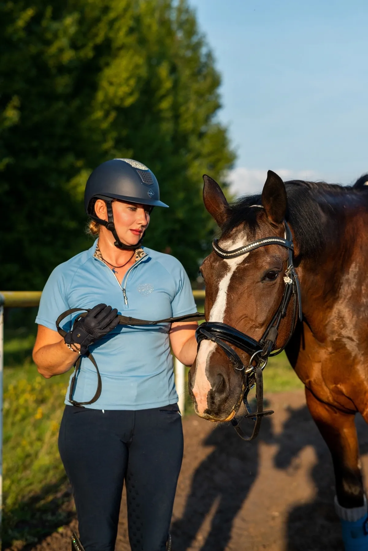 Поло из ложной сетки 