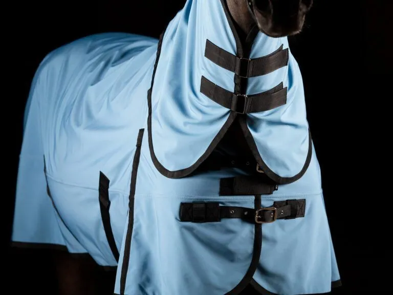 Попона Manic Gentle Touch SoftShell, Голубая, размер 155