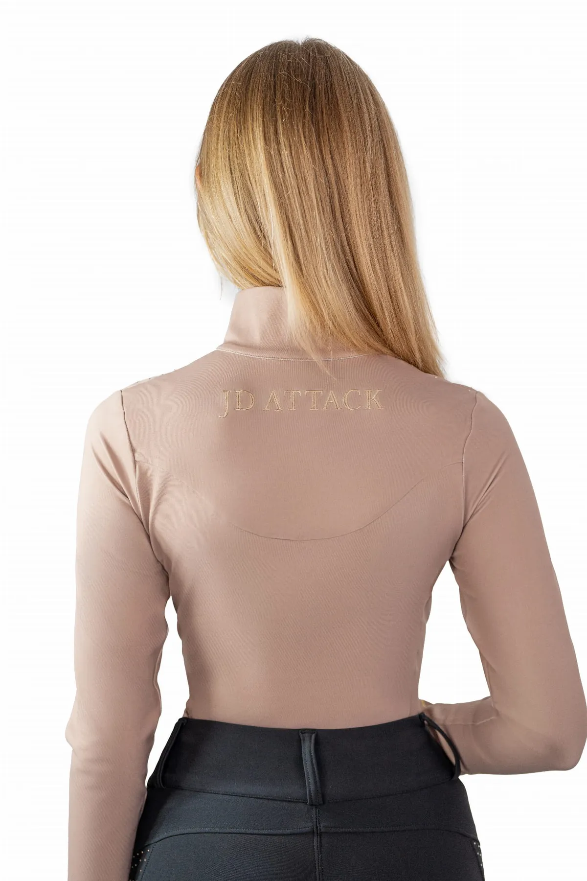 Лонгслив женский, S, бежевый