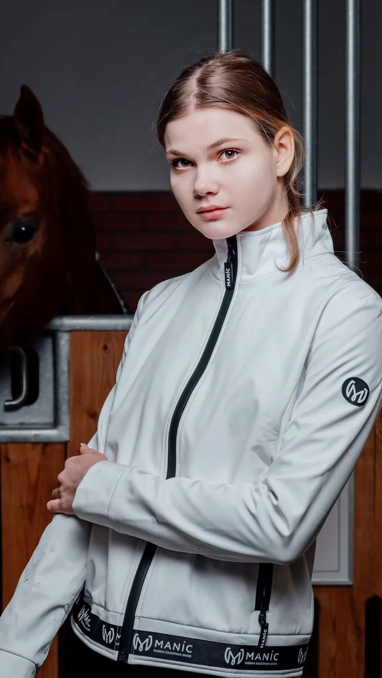 Ветровка женская SPORT EDITION, Белая, размер 42