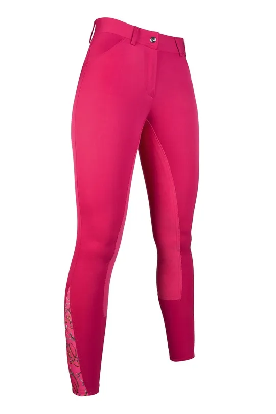 Бриджи с замшевой леей Allure