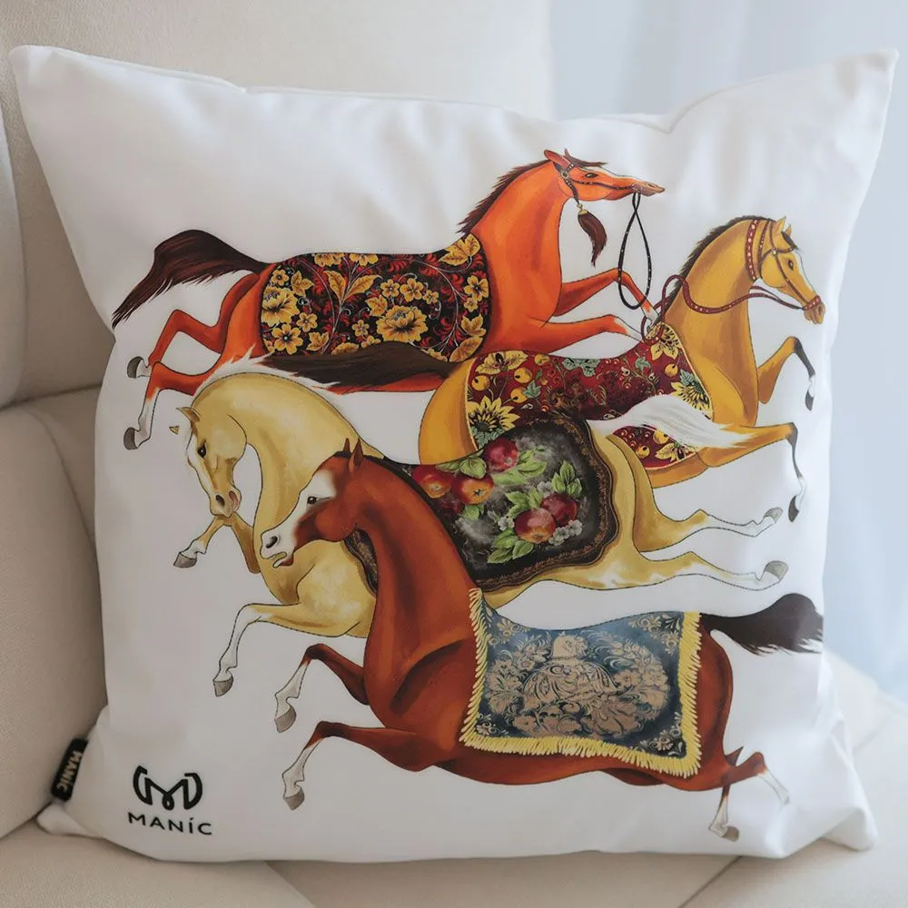 Подушка декоративная Белая, MANIC