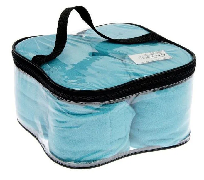 Бинты флисовые. Голубые