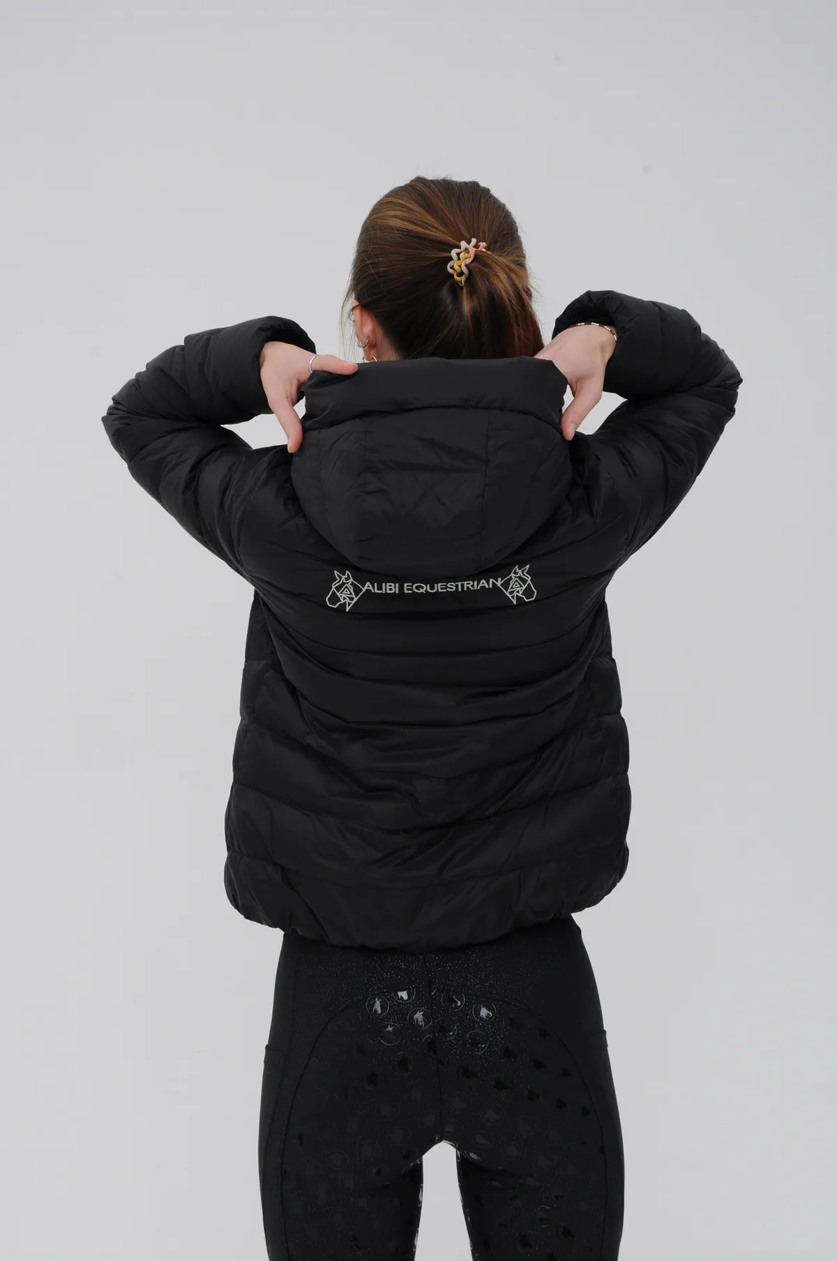 Куртка для конного спорта ALIBI женская, утеплённая