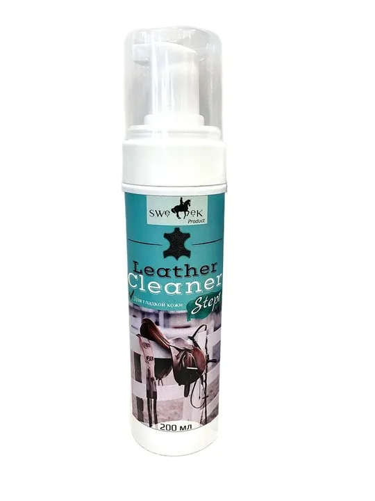 Пенный очиститель кожаной амуниции "Leather Cleaner" от Sweek Product