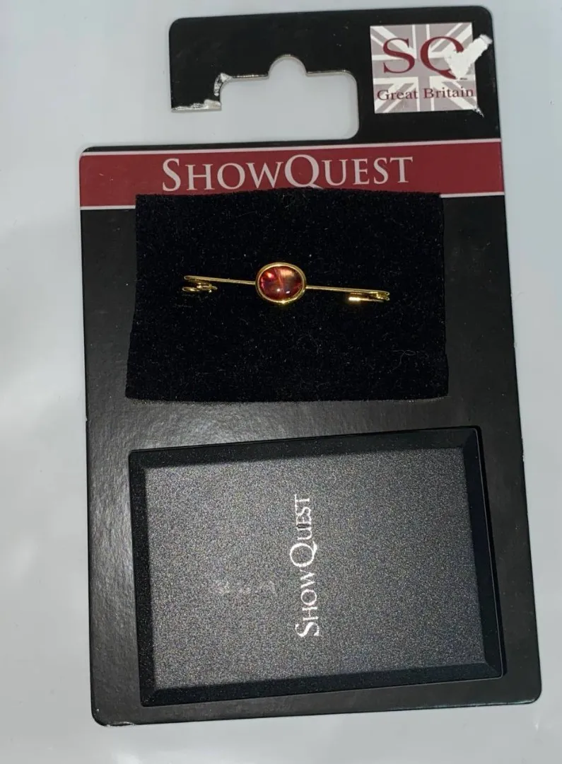 Булавка для галстука «Golg Effect Claret Stone»