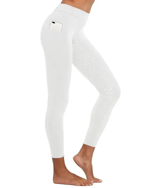 Бриджи-легинсы с полной силиконовой леей