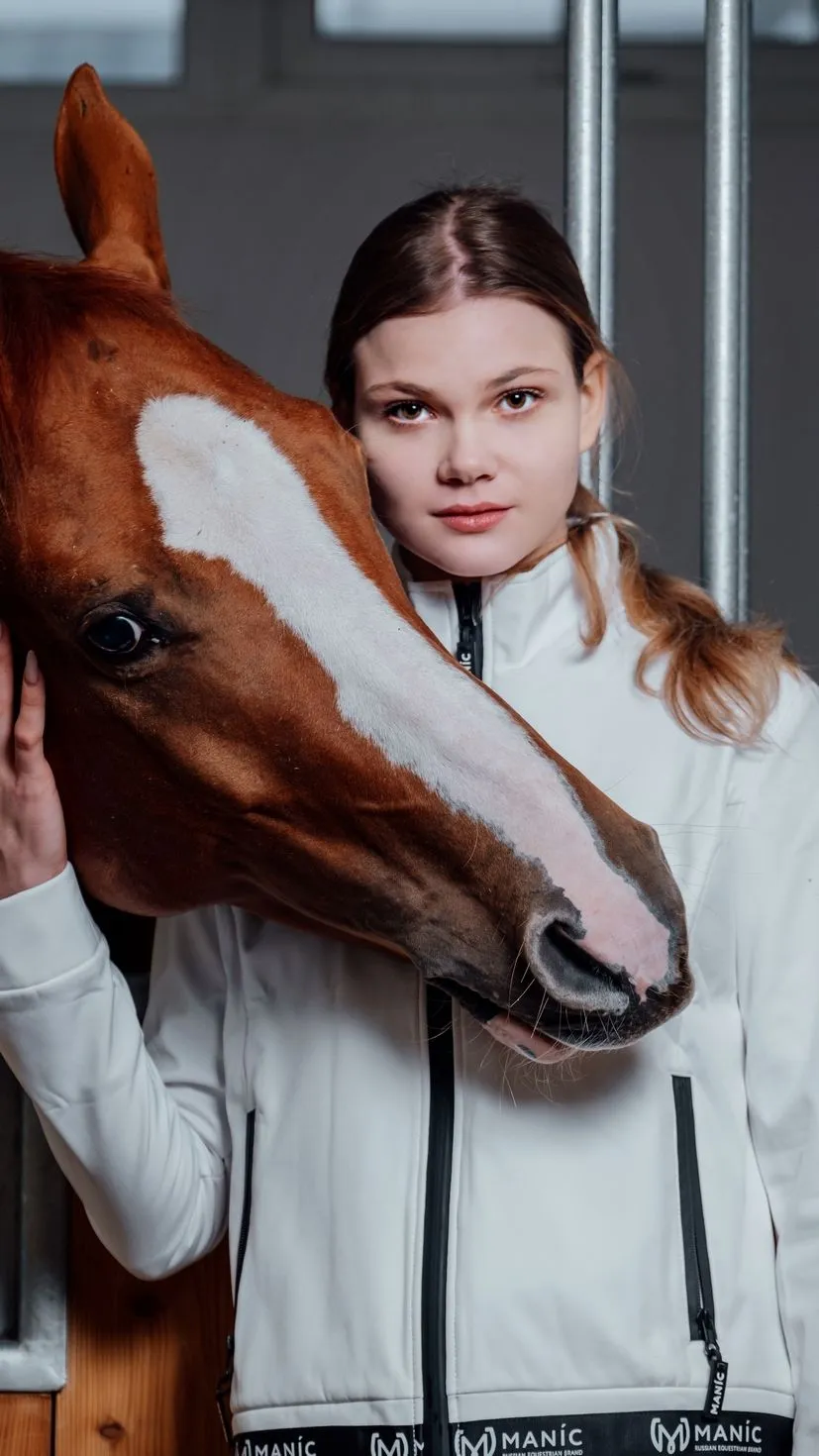 Ветровка женская SPORT EDITION, Белая, размер 44