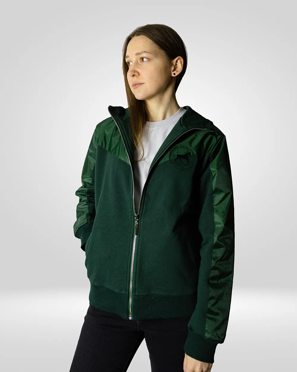 Худи-ветровка No Wind. Green