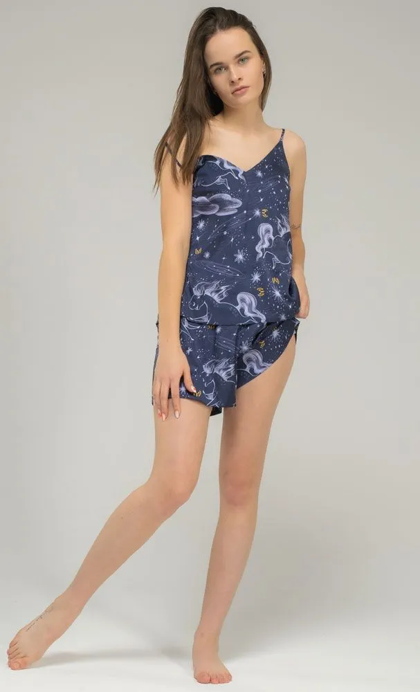 Пижама MINI, принт пони, размер 40