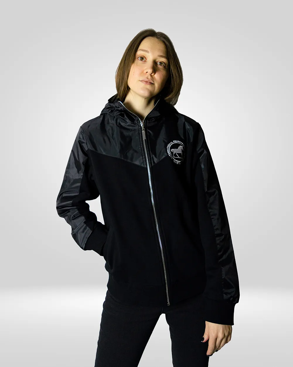 Худи-ветровка No Wind. Black