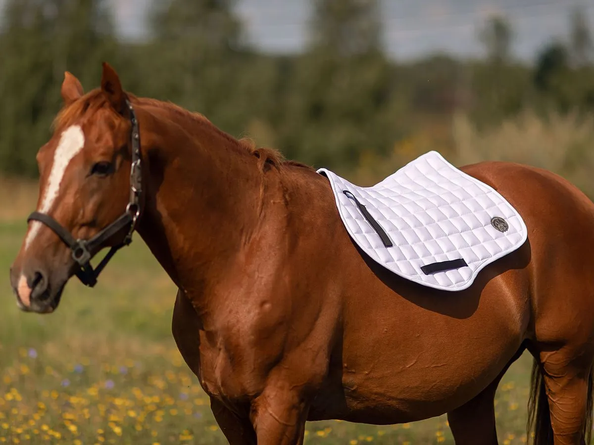 Валтрап конкурный фигурный, белый (клетка)