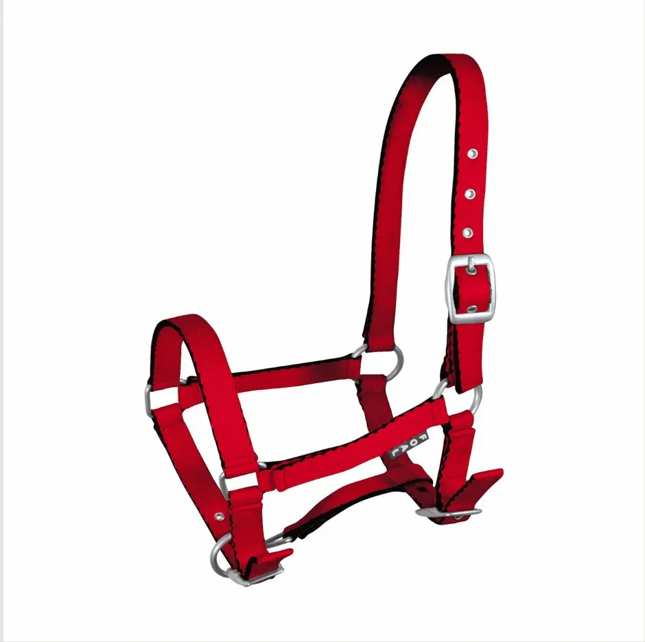 Недоуздок York Tobi для жеребят красный Foall