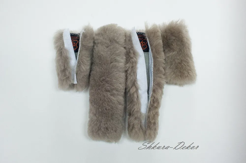 Комплект меховушек на недоуздок