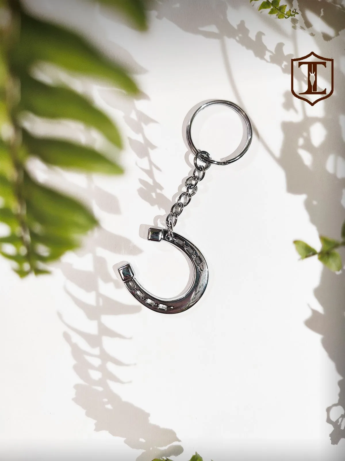 Набор конных брелоков: подкова, трензель и стремя