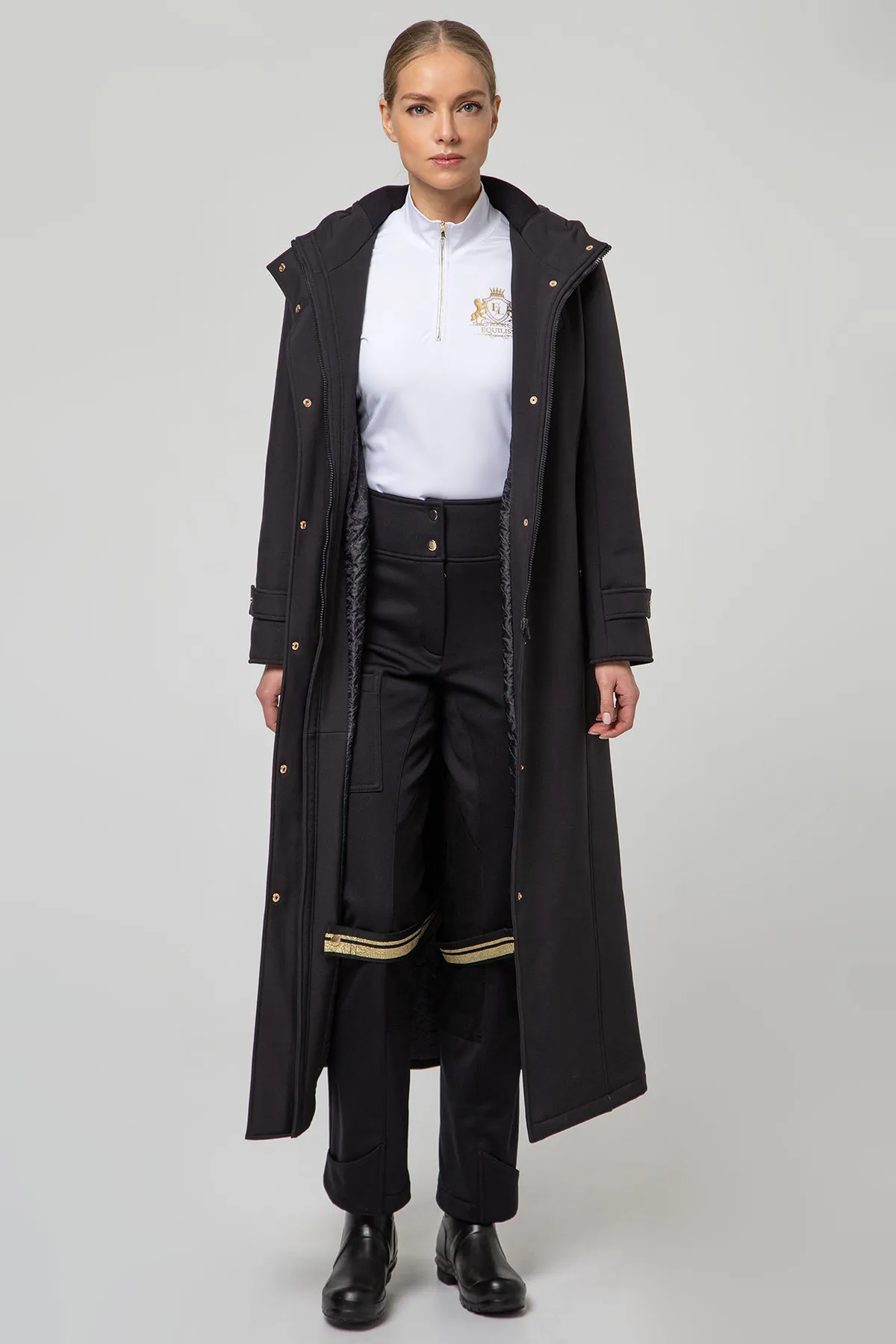 Пальто LISSIR зимнее длинное