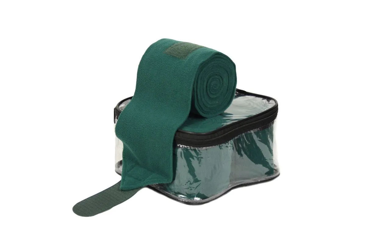 Бинты флисовые. Зелёные