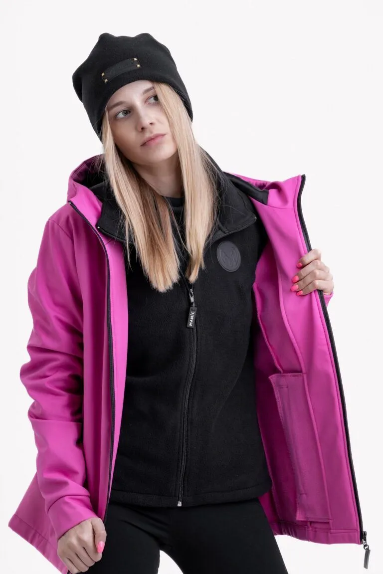 Куртка Manic Gentle Touch, Розовая, размер 40