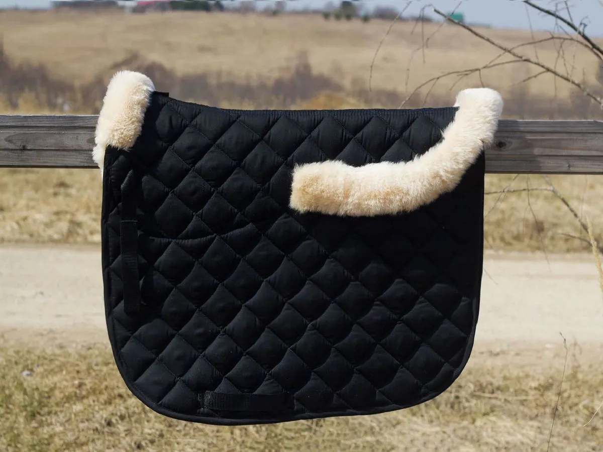 Вальтрап с амортизатором, выездковый (бежевый) Размер L 