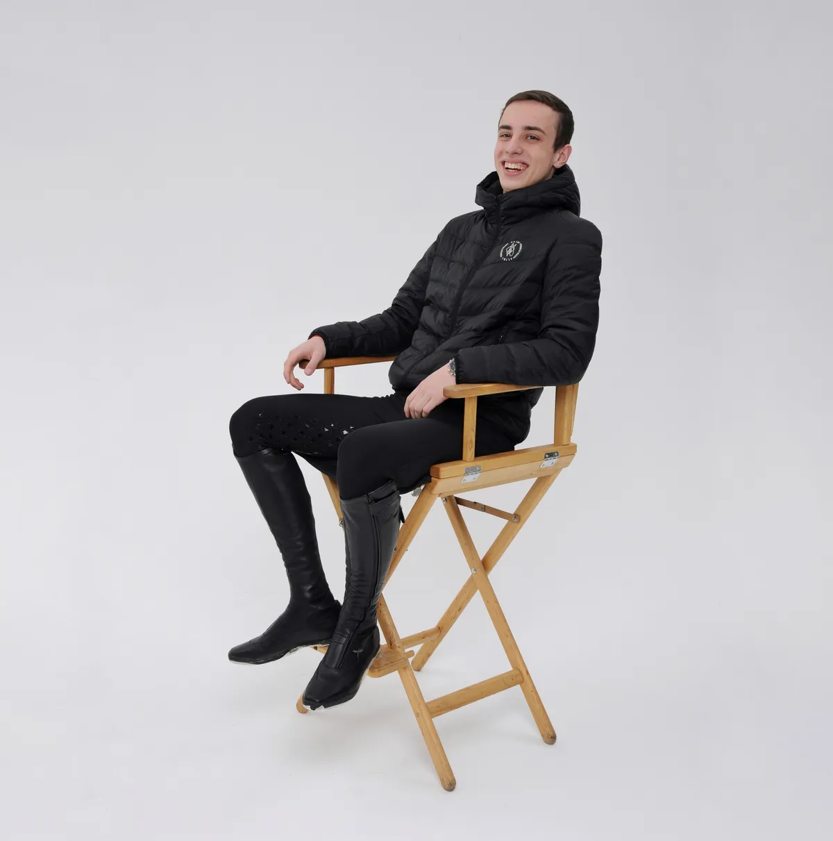 Куртка для конного спорта ALIBI, мужская, утеплённая