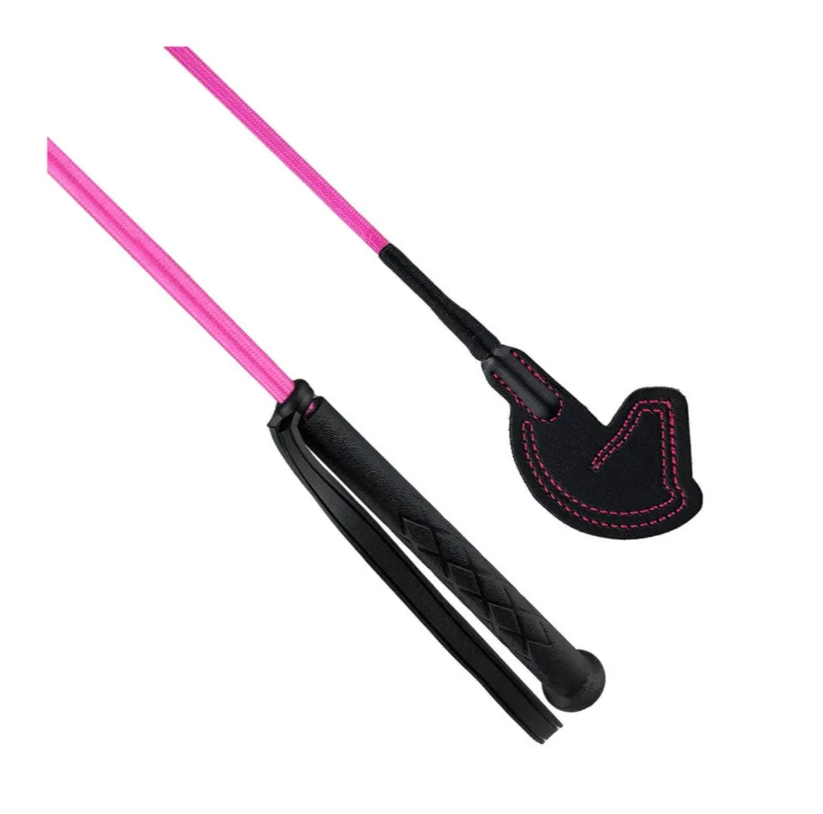 Хлыст York Salsa конкурный розовый 65 см