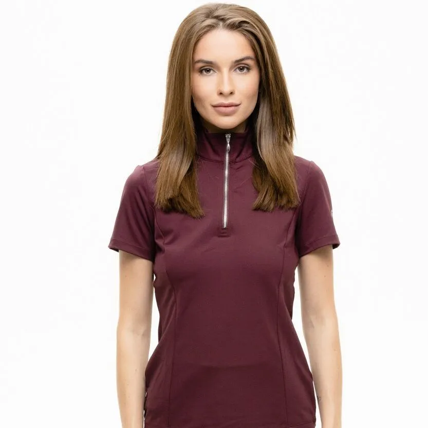 Лонгслив Manic Silhouette Short, Бордо, размер 46