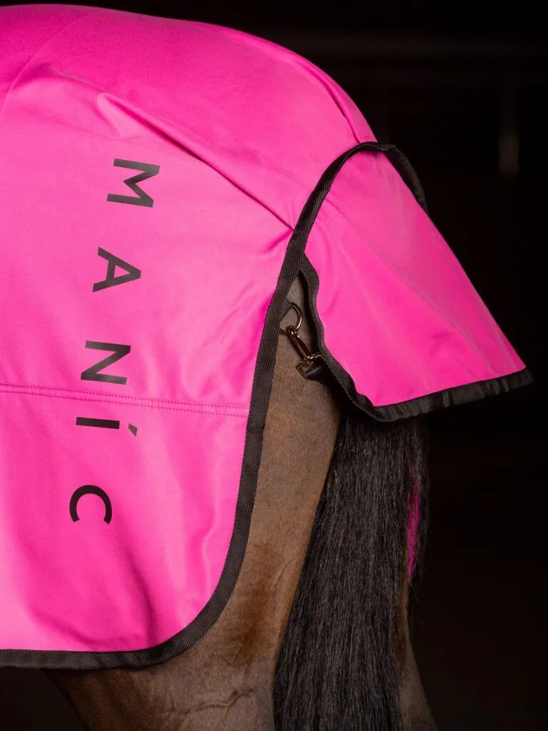 Попона Manic Gentle Touch SoftShell, Розовая, размер 105