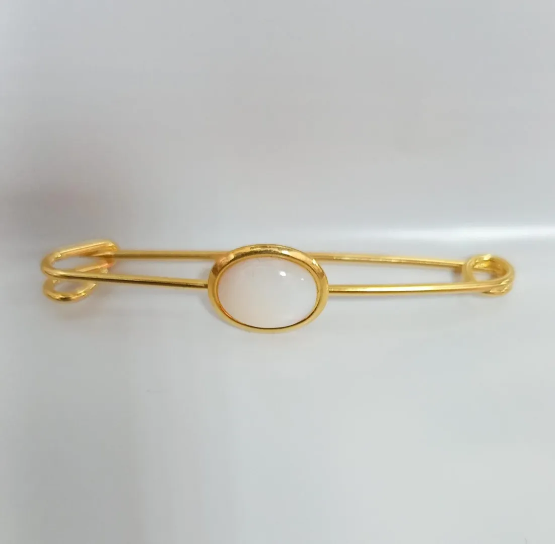 Булавка для галстука «Gold Mother of Pearl»