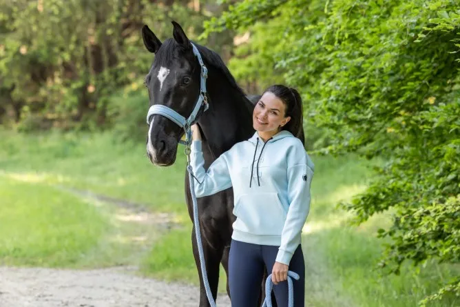 Недоуздок с чомбуром и 3D mesh подложкой