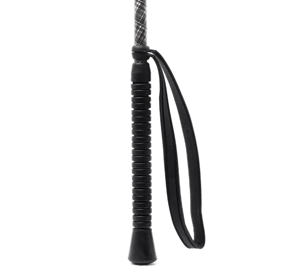 Хлыст York Checky конкурный черный 65 см