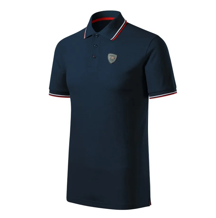 Рубашка-поло Horsenjoy Sport Focus мужская темно-синяя S