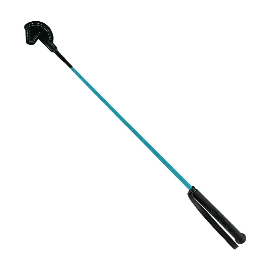 Хлыст York Salsa конкурный бирюзовый 65 см