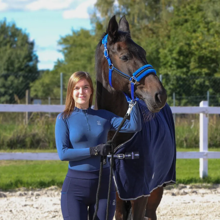 Лонгслив York Ana с длинным рукавом темно-синий XS