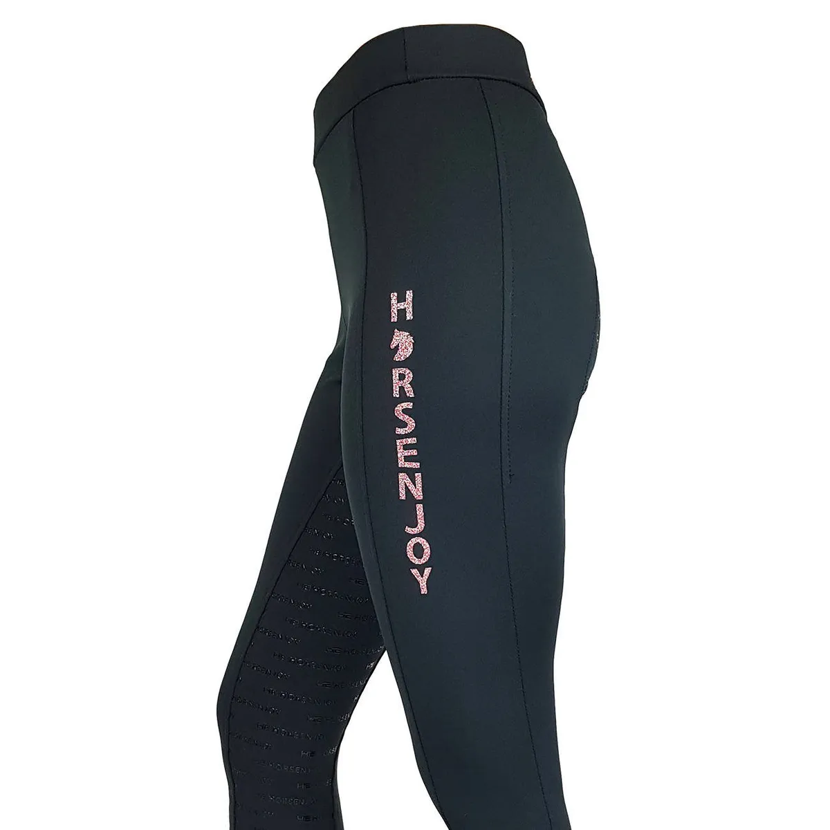 Бриджи HE Destiny с полной силиконовой леей черные 34