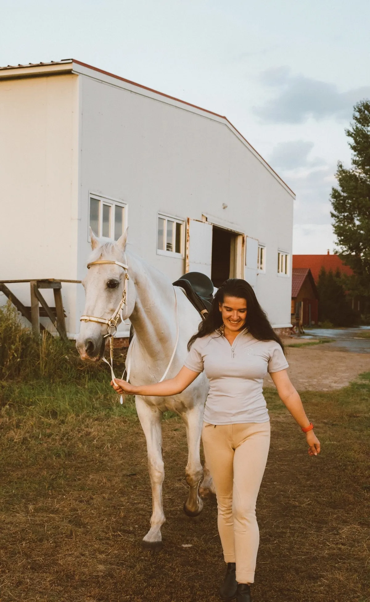 Поло из ложной сетки 