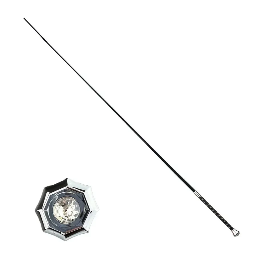 Хлыст Horsenjoy Stone черный 110 см