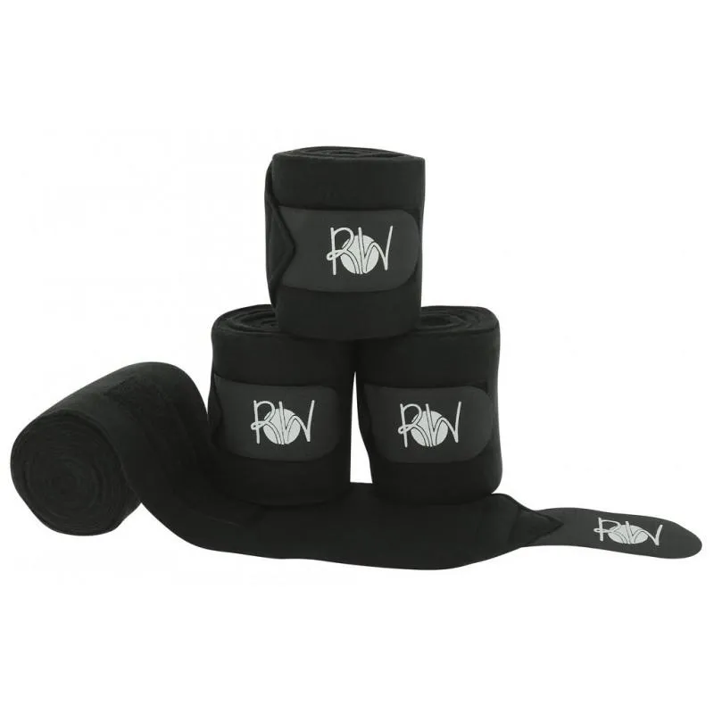 Бинты флисовые RIDING WORLD стан черный