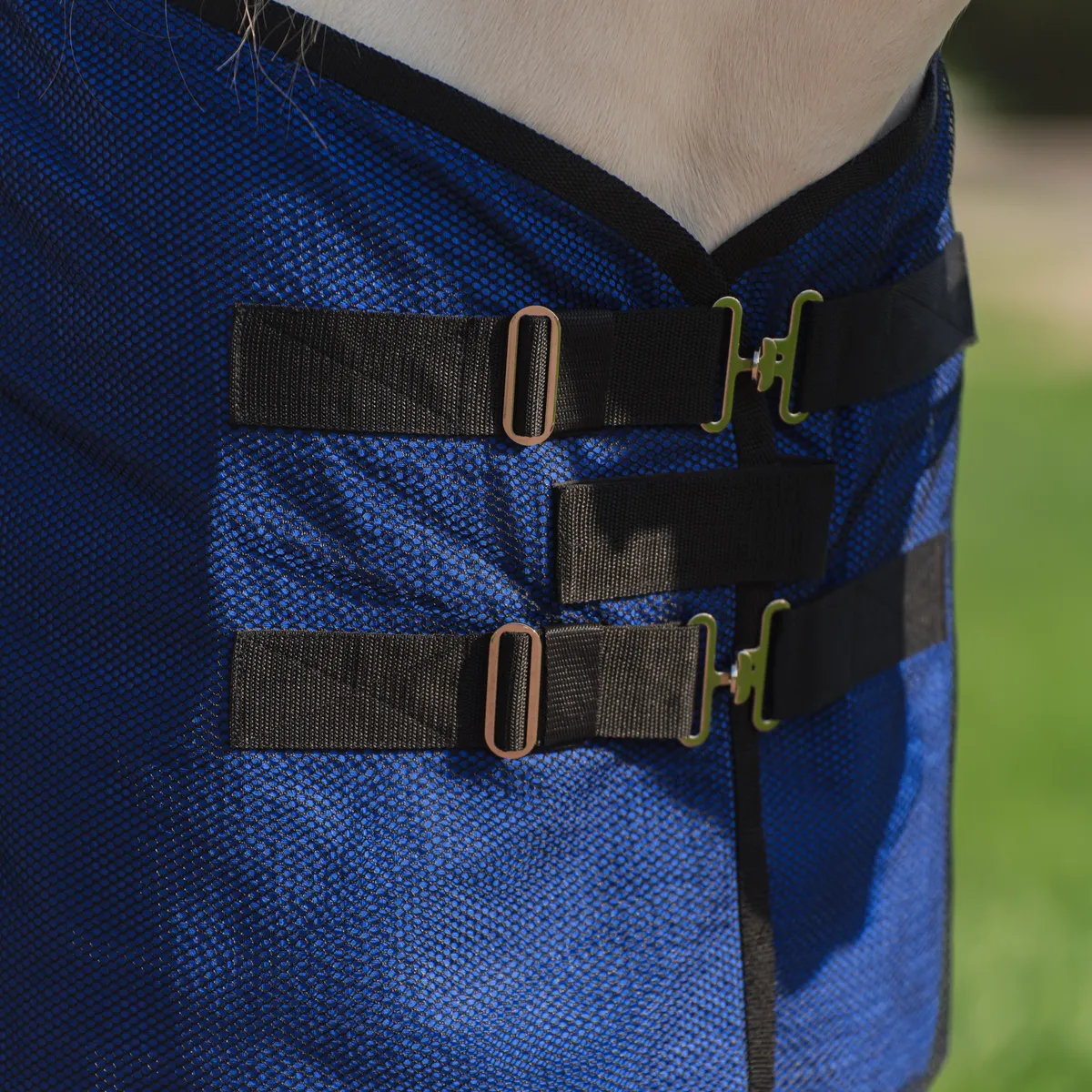 Попона антимоскитная FAVORITE HORSE Ultra-Light (синяя,155)