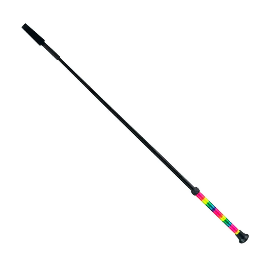 Хлыст York Twist конкурный радужный 65 см