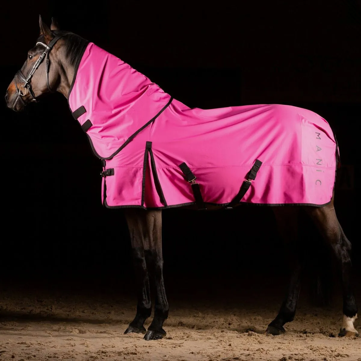 Попона Manic Gentle Touch SoftShell, Розовая, размер 105