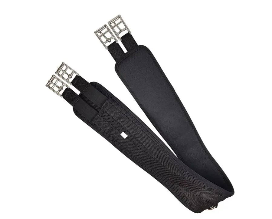 Подпруга Horsenjoy Coolplus конкурная чёрная 125 см