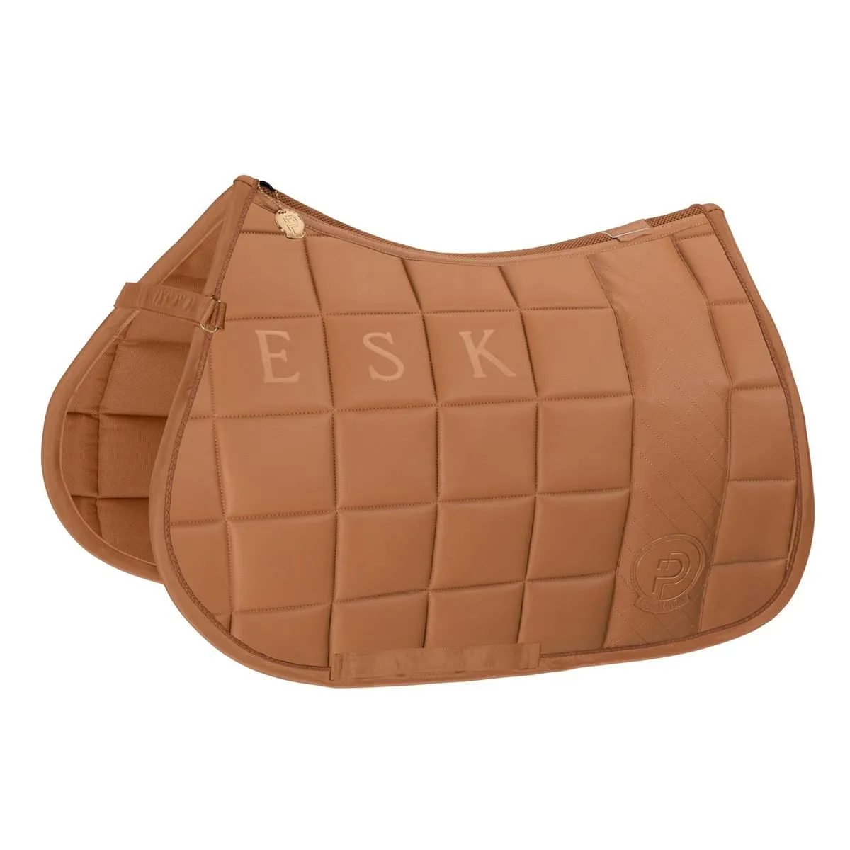 Вальтрап BIG SQUARE FAUX LEATHER ESKADRON , Коричневый
