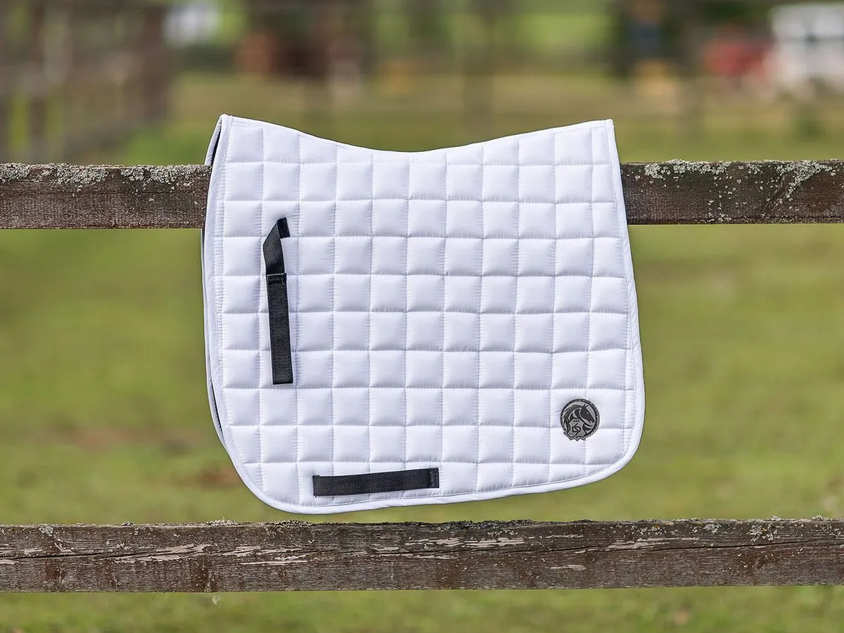 Вальтрап выездковый, белый (клетка)