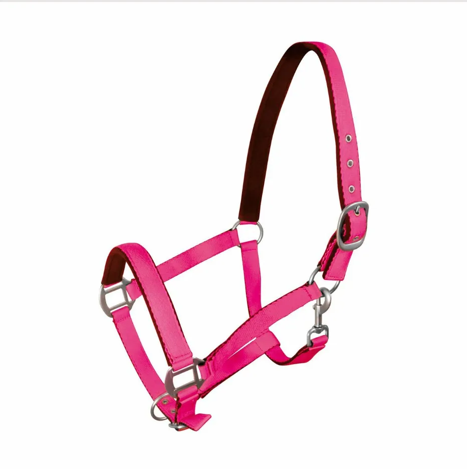 Недоуздок York Fluo розовый Pony